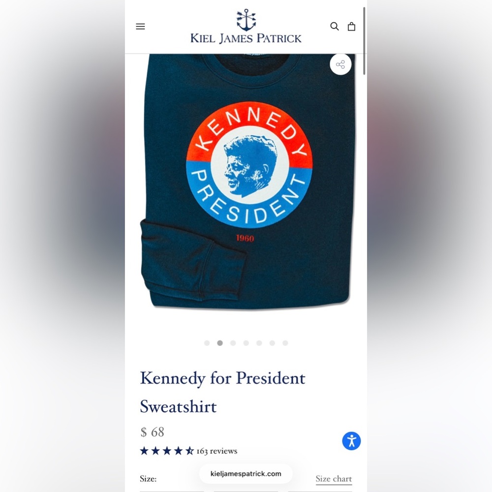 Kennedy for President Sweatshirt